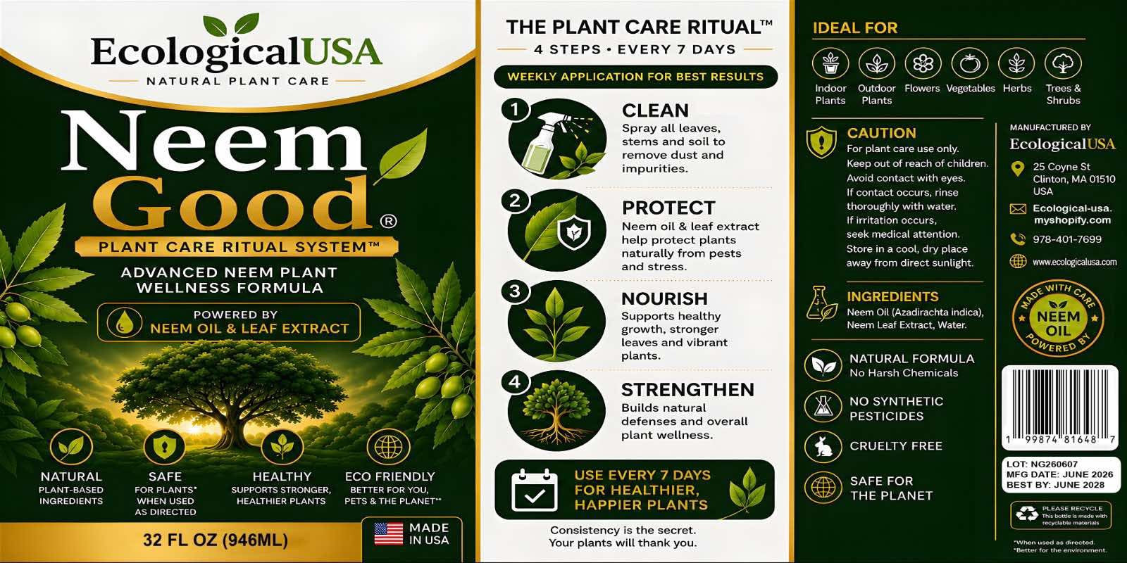 Neem Good® Plant Care Ritual System.