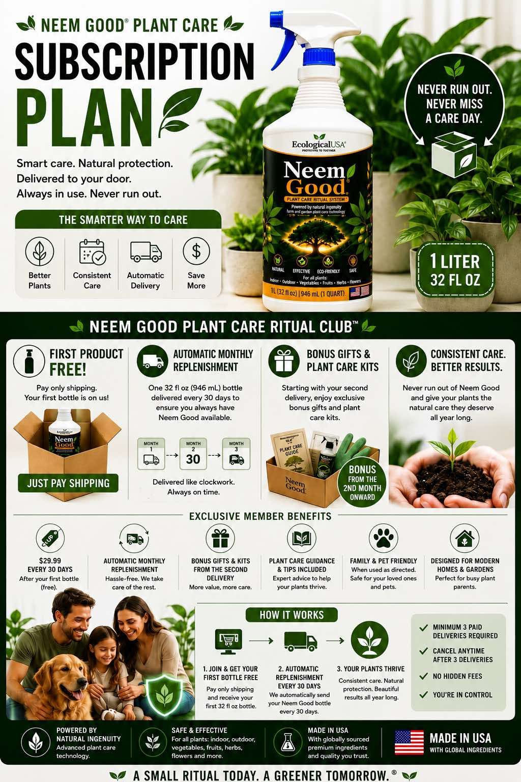 Neem Good® Plant Care Ritual System.